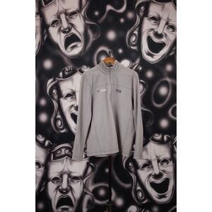 Mens Patagonia Quarter Zip Pullover Sweater Jacket Hoodie Coat Size Large